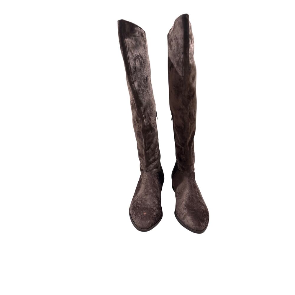 Band of gypsies Brown knee-length boots great for nights out size 9